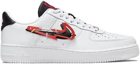 Nike Air Force 1 Low Carabiner Swoosh Red Dh7579 100 Novelship