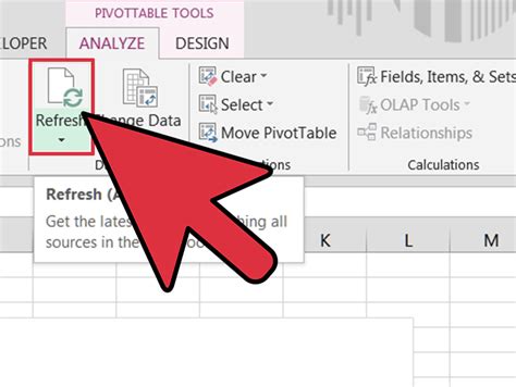 How To Change An Excel Pivot Table Source 7 Steps With Pictures