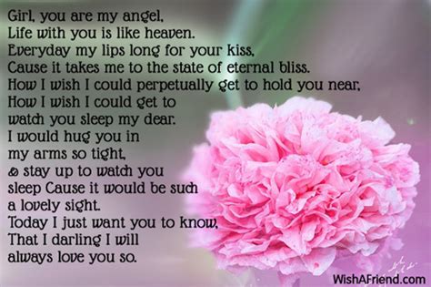 You Are My Angel Poem Online Image Arcade