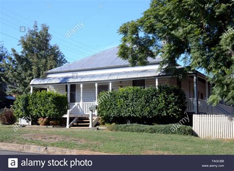Download This Stock Image Australian 1920s Timber Weatherboard Cottage