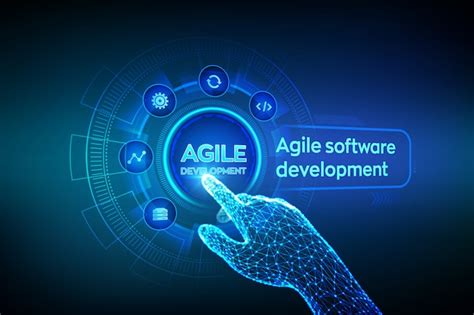 Premium Vector Agile Software Development Background