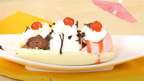 Receta De Banana Split Helado Chileno RECETAS CHILENAS 2024