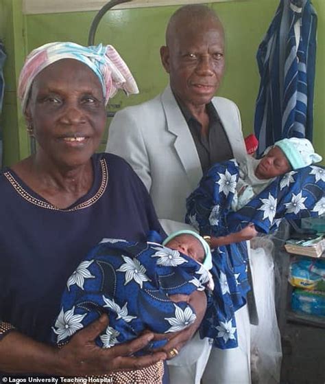 nigerian woman 68 and husband 70 welcome birth of twins hot lifestyle news