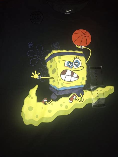 Kyrie Nike Sponge Bob T Shirt Medium Spongebob Wallpaper Nike