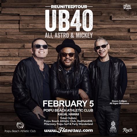 Скачай ub40 (i can't help) falling in love with you (extended mix) и ub40 25%. UB40 Tickets 02/05/16