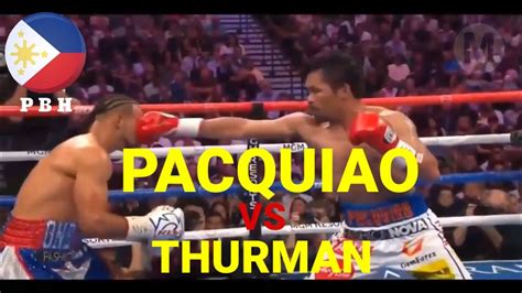 Keith Thurman Vs Manny Pacquiao Full Fights Youtube