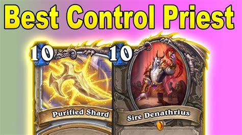 Best Control Priest Deck That Has A Win Condition Fun To Watch Castle