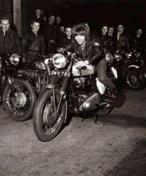 The Girls On Their Motorcycles Vintage Photos Of Kickass Women And