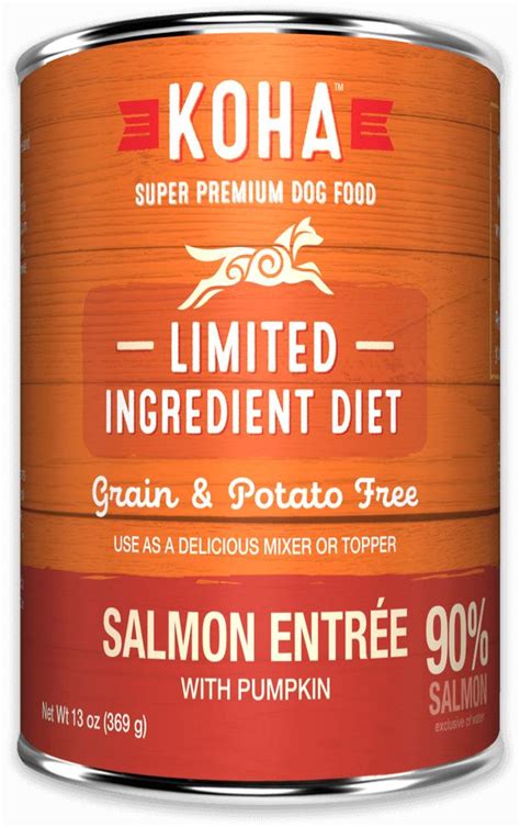 Treats Unleashed Koha Koha Limited Ingredient Diet Salmon Entree For Dogs