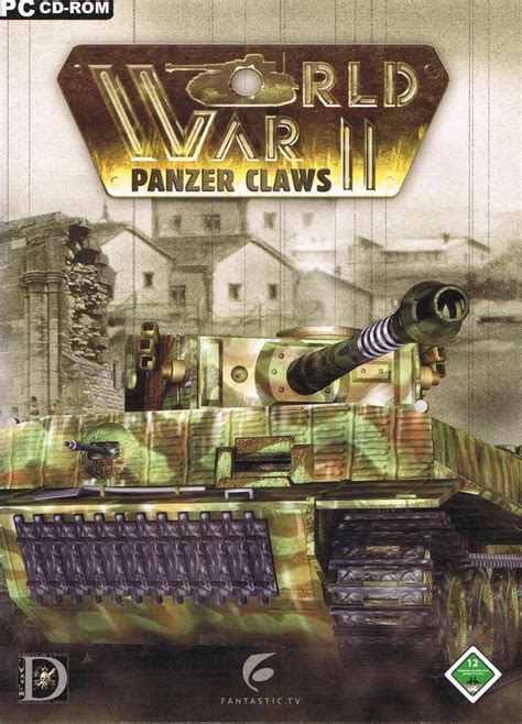 World War II Panzer Claws 2 2004 Windows Box Cover Art MobyGames