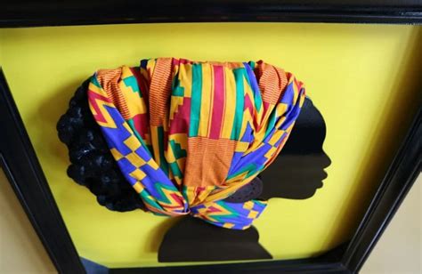 African Art D African Art Black History African Wall Art Kente Art