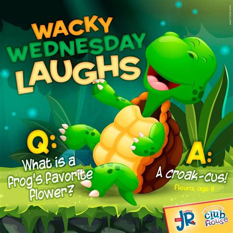 Make Sure To Share With Your Little Ones Todays Wacky Wednesday Joke