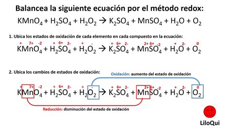 Balanceo De Ecuaciones QuÃ­micas Por El MÃ©todo Redox Coinarimapa