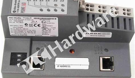 PLC Hardware - Allen Bradley 1734-AENTR Series B, Used in PLCH Packaging