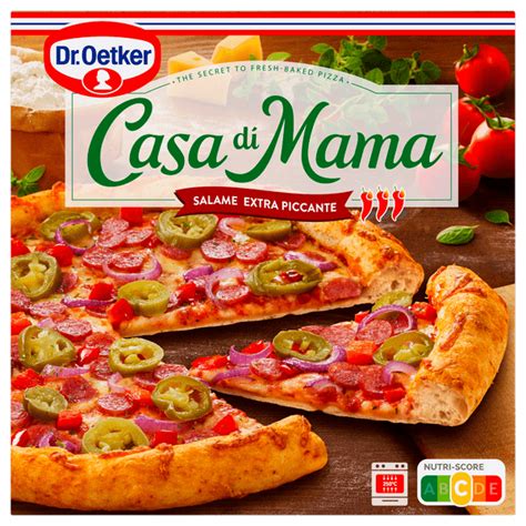 Dr Oetker Casa Di Mama Pizza Salame Piccante Per Pak 415 G