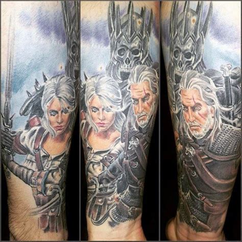 60 Witcher Tattoo Designs For Men 2024 Inspiration Guide