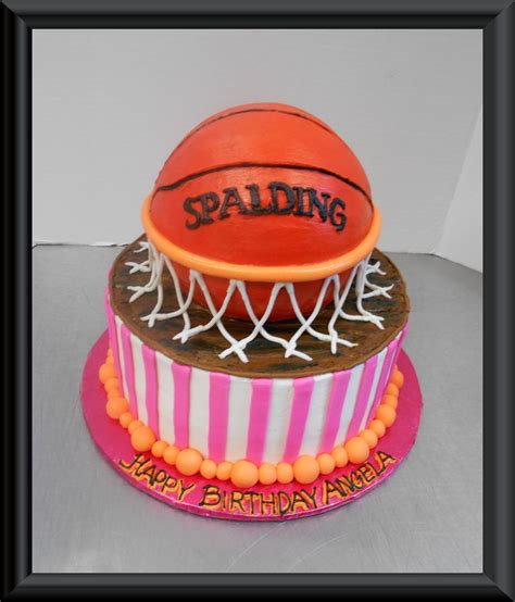 Basketball Cake All Edible Cake Specialty Cakes Sports Themed Cakes