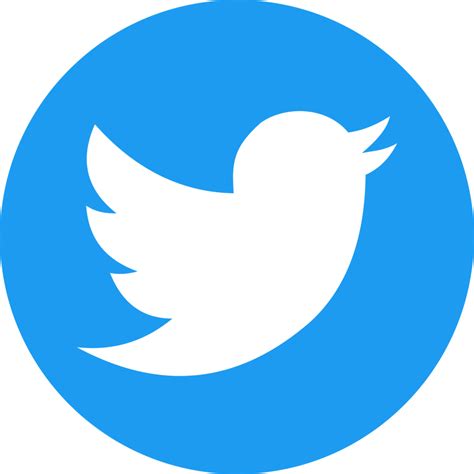 Twitter Circle Icon For Web Design 20964383 Png