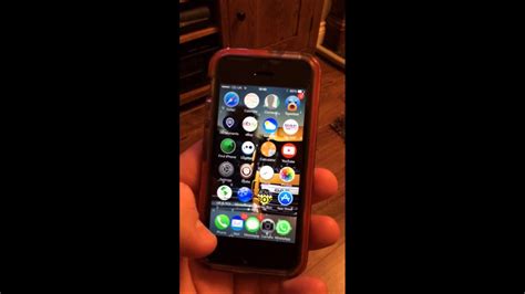 Iphone 5 Snowing Home Lock Screen Ios 7 Jailbreak
