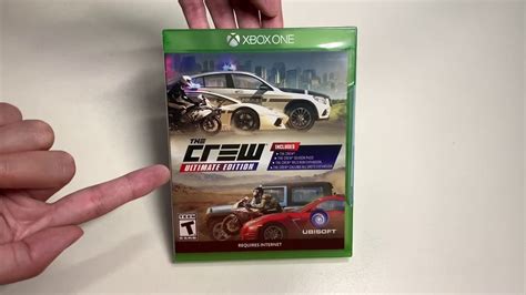 The Crew Ultimate Edition Xbox One Unboxing Youtube