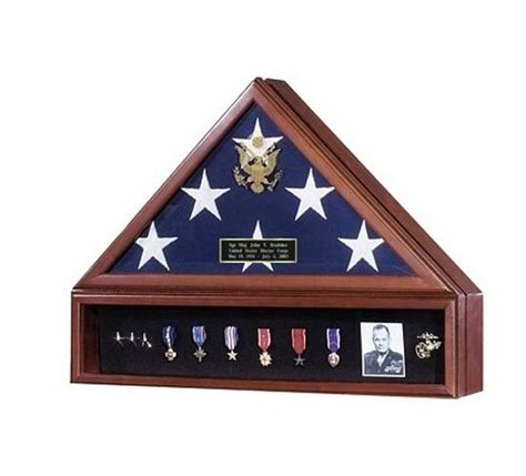 Buy Hand Made Flag And Medal Display Cases High Quality Made To