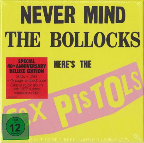 Sex Pistols Never Mind The Bollocks Special Deluxe Edition Box