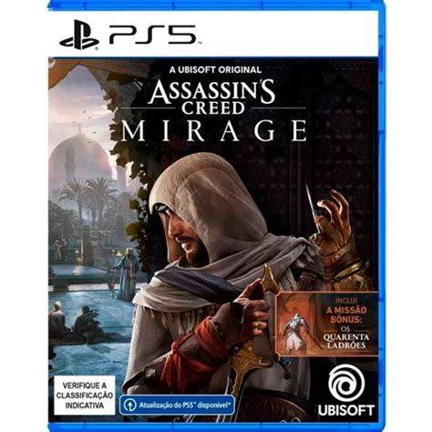 Jogo Assassin S Creed Mirage Standard Edition Playstation M Dia F Sica