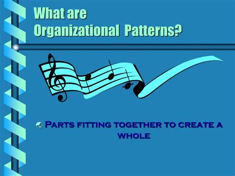 Ppt Organizational Patterns Powerpoint Presentation Free Download
