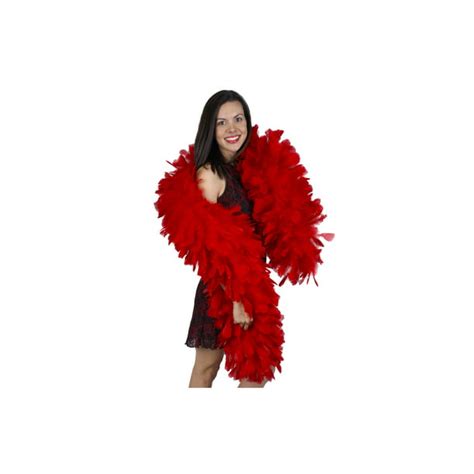 Zucker™ Turkey Ruff Feather Boas Solid Colors 14 16 Red