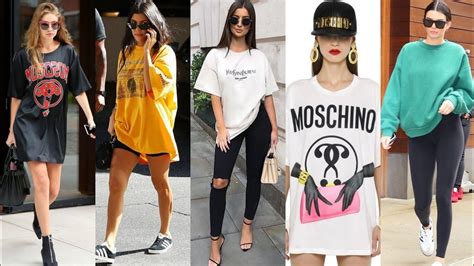 Casual Wear Oversized T Shirts Outfit For Womensandgirls How To Style