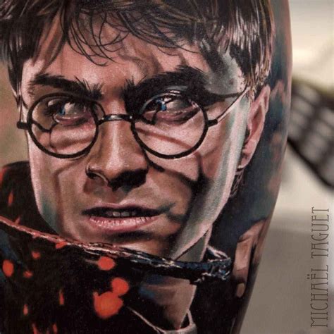 Awesome Realistic Tattoo By Michael Taguet Inkppl