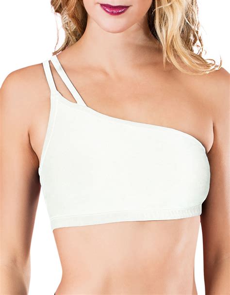 one shoulder bras shop lingerie s answer to the one shoulder top stylecaster