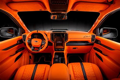 Ford Ranger Raptor Gets Ultra Luxurious Interior From Carlex Design
