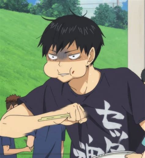 kageyama choking in 2020 | Cartoon drawings, Haikyuu anime ...