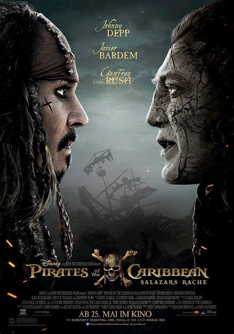 Pirates Of The Caribbean Dead Men Tell No Tales 2017 Poster 21 Trailer Addict