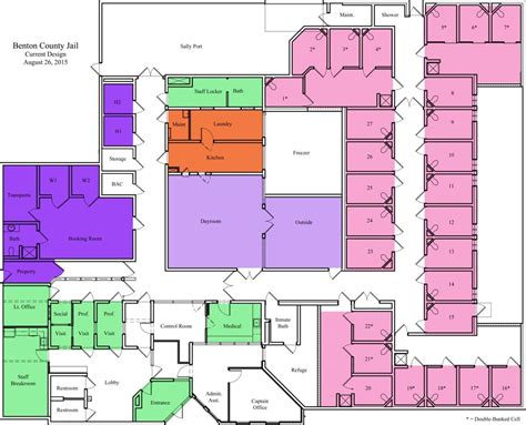 New Jails Floorplan Designed To Help Inmates With Rehabilitation