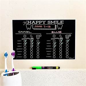 Daily Routine Chart Toothbrush Chart Kids Chore Chart Etsy