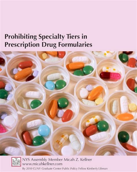 Pdf Prohibiting Specialty Tiers In Prescription Drug Formularies