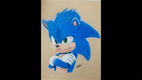 Como Dibujar A Sonic Speed Drawing YouTube