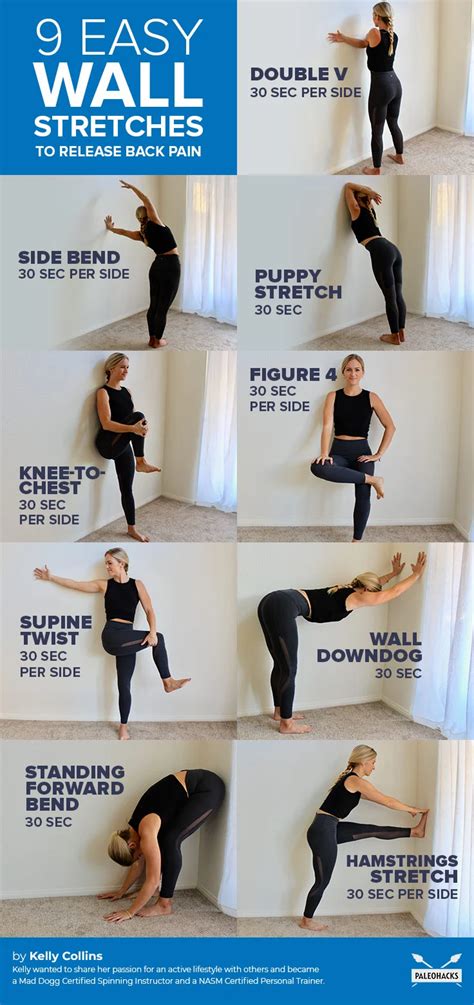 9 Easy Wall Stretches To Release Back Pain Tight Shoulders Artofit