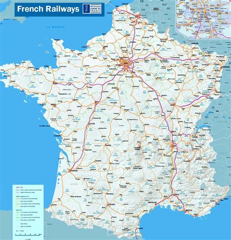 France Train Routes Map Images And Photos Finder