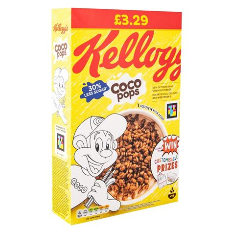 Kelloggs Coco Pops 480g Poundstretcher