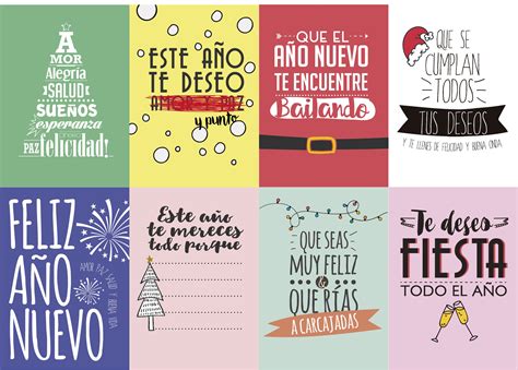 Spanish Christmas Cards Set 8 Printable Cards Merry Christmas