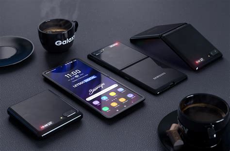 Samsung galaxy z flip android smartphone. Samsung Galaxy Z Flip 2 telefoon met transparante cover | LetsGoDigital