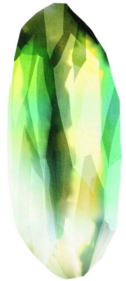 Watercolor Painted Crystal 11215747 Png