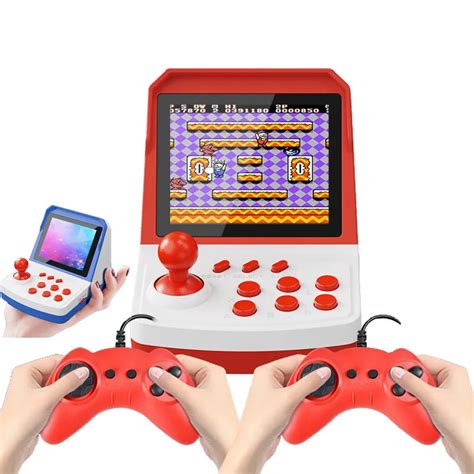 A6 Plus Mini Handheld Arcade Style Emulator Portable Game Console Built