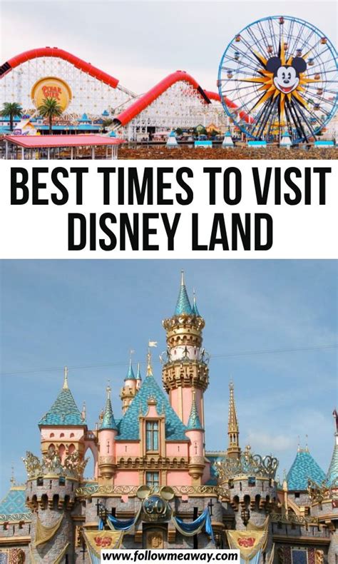 Best Times To Visit Disneyland Disneyland Crowd Calendar Best Time