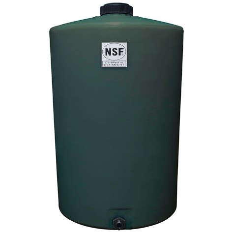 100 Gallon Green Vertical Water Storage Tank Ace Vt0100 28g