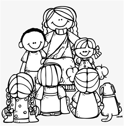 Melonheadz Lds Illustrating Love One Another Coloring Sheet