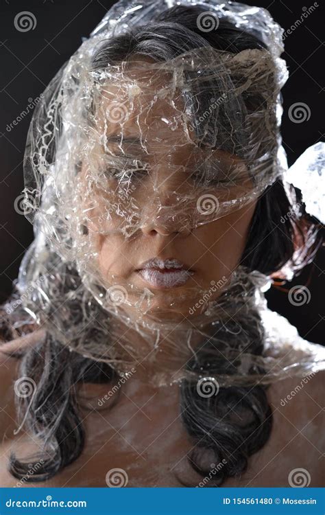 Ice Woman Frozen Stock Photo Image Of Preserved Wrap 154561480